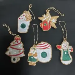 スターバックス　 スタバ　 ホリデーチャーム 5個セット コンプリート