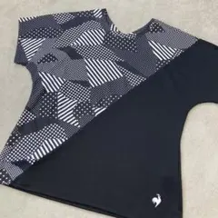 ルコック　テニスウェア　ゲームシャツ　リバーシブル　レディース　Oサイズ