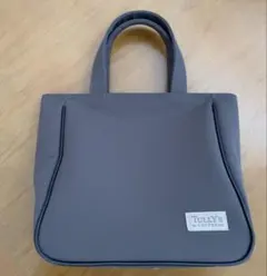 TULLY'S COFFEE グレー トートバッグ