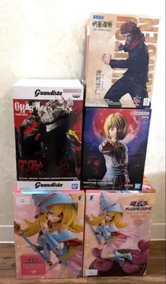 最新プライズフィギュア 4体セット まとめ売り - メルカリ