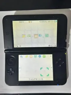 【通電確認】ニンテンドー 3DS LL シルバー 銀 本体 任天堂 動作未確認