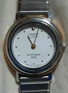 CASIO　50m防水レディースステンレスクォーツLQ950W