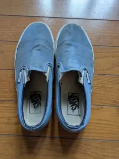 VANS スリッポン ライトブルー