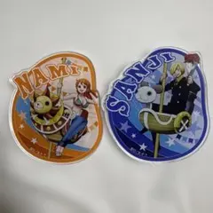 ワンピース 麦わらストア メリーゴーランド アクリルマグネット サンジ ナミ