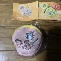 仕事猫　コインケースカラビナ付き　トレジャー