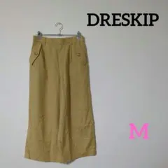 ウエストゴム ガウチョパンツ