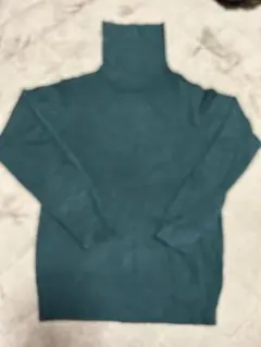 mili an deni タートルネック　セーター　グリーン