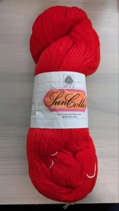 SunColli 赤毛糸 125g