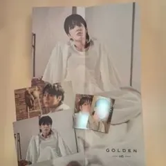 BTS ジョングク GOLDEN ポスター ポストカード トレカ