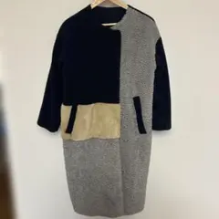 ノーカラーコート ノーカラージャケット