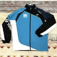 【美品】YONEX ウィンドジャケットウォームアップウェア L
