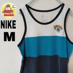 00sUSA古着 Nike タンクトップ M ホワイト ブルーのサムネイル