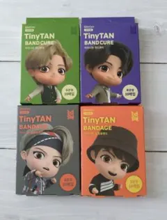 TinyTAN BAND CURE 10枚×4箱セット BTS