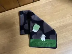 特価【新品】ケイトスペード　タオルハンカチ（ブラック）