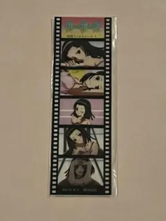【未開封】偽物語 特典フィルムシール 5コマ 映画特典 ブックマーク しおり