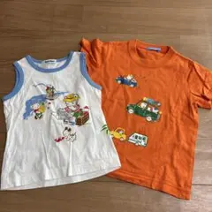 familiar ファミリア Tシャツ　100 110 2枚セットのサムネイル