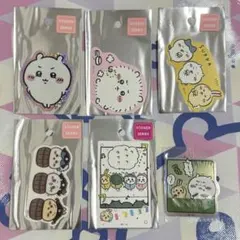 スマホに貼れるサイズのステッカー ちいかわ・集合 6枚セット ちいかわマーケット