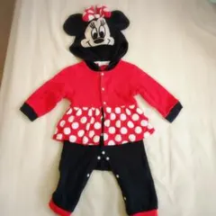 ディズニー　ミニーちゃん　80　着ぐるみ　ロンパース