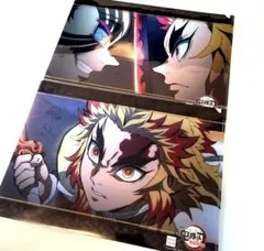 鬼滅の刃　クリアファイル　煉獄杏寿郎　猗窩座　ダイニング　無限列車編　2期