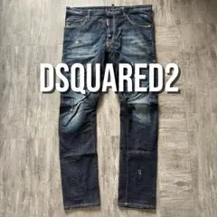 DSQUARED2 BIG CHIEF ダメージ加工 デニム 46 イタリア製 - メルカリ