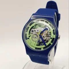 Swatch SUON147 GREEN ANATOMY スケルトン クォーツのサムネイル