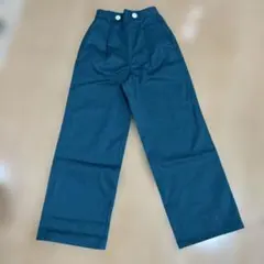 GU ダークグリーン カジュアルパンツ S