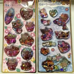 サンリオ　ウォーターインシール2種