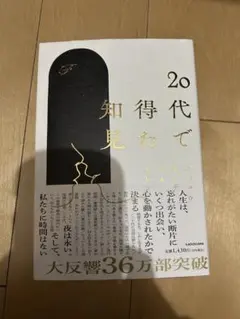 【美品】　20代で得た知見