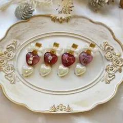 No.35 ハート型ヘアクリップ〜⑥〜