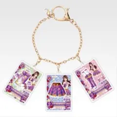 アイカツ 一番くじ 紫吹蘭 C賞 カード★バッグチャームB