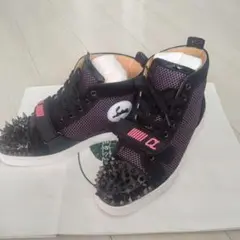 Christian Louboutin スパイク付きハイカットスニーカー