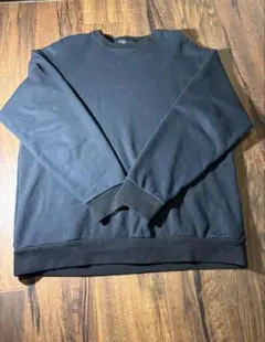 【美品】HARE ハレ バックプリント スウェット ブラック 黒 フリーサイズ