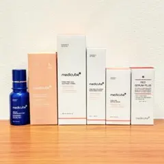 メディキューブ スキンケア6点 PDRN ピンク トナー クリーム セラム 新品