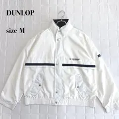 .DUNLOP ダンロップ ジップアップ ブルゾン ジャケットホワイトM ゴルフのサムネイル