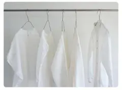 新品 fog linen work シャツ エラトップ 柔らかいオフホワイトのサムネイル