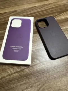 未使用】iPhone 12/12 Pro 純正レザーケース - メルカリ