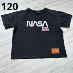 NASA ブラック Tシャツ 120 キッズのサムネイル