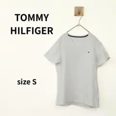 TOMMY HILFIGER　半袖Tシャツ　Vネック　Sサイズ　1680