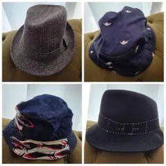 Paul Smith 他ハット４種類セット売り