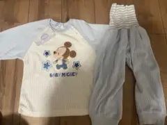 【新品未使用】ミッキー ベビーパジャマ 90cm