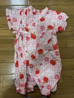 ミキハウス 甚平 S(60-70) チエコサク