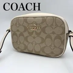 COACH コーチ ミニジェイミー シグネチャー ショルダーバッグ カメラバッグ