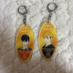 ハイキュー アクリルキーホルダー 影山・宮