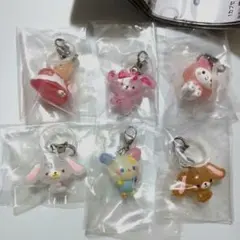 サンリオキャラクターズ　ゆるっとめじるしアクセサリー　コンプセット
