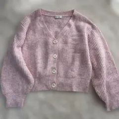 ニットカーディガン トップス