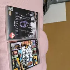 【動作確認済み】ps3版バイオハザード6 &ps3版 グランド・セフト・オートV