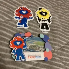 EXPO 2025ミャクミャクマグネット 3個セット