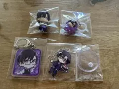カラフルピーチ　からぴち もふくん グッズ 4点セット（アクリルキーホルダー等）