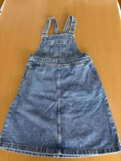 GU デニムジャンバースカート　150
