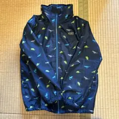 秋春 子ども ナイロンジャケット 150 帽子